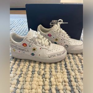 Custom Commissioned Travis Scott Air Force One Sneakers